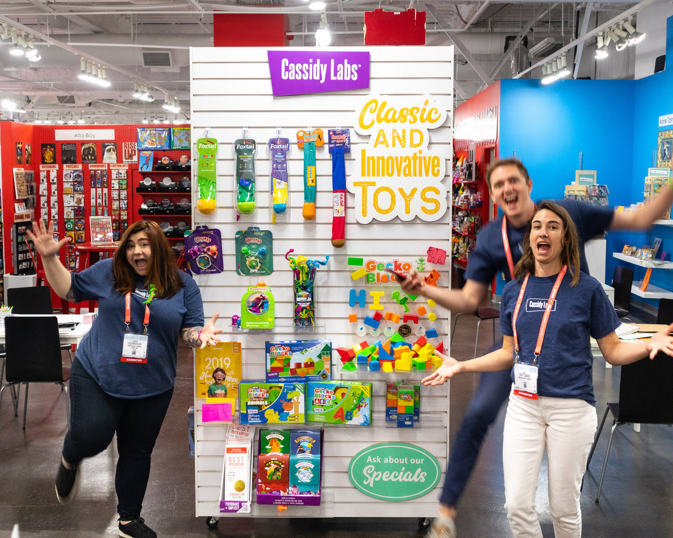 cassidy labs trade show display booth